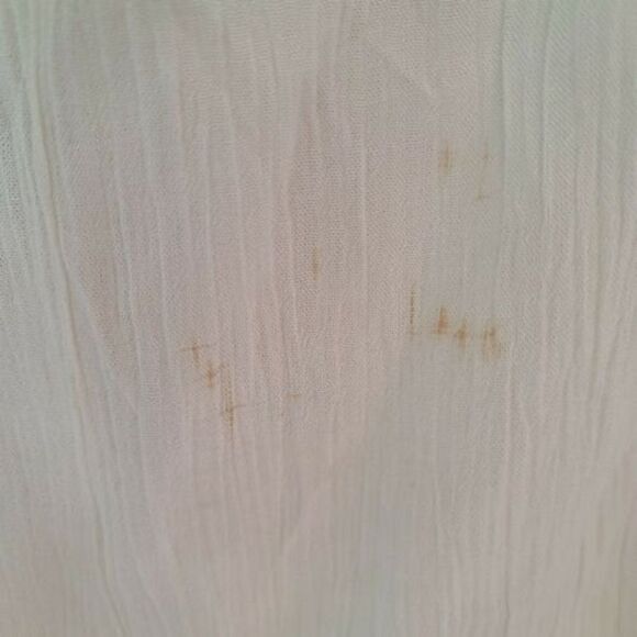 NWT Hint of Blush Boho Top Off the Shoulder Top with Embroidered Detail Size Med - Picture 8 of 9